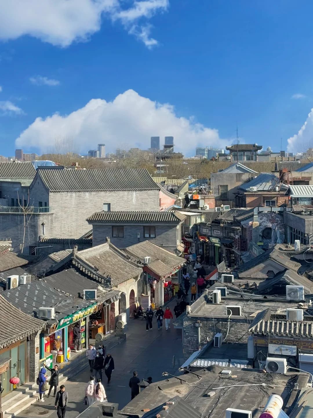 Verkenning van de Lantaarnfestival sfeer in Nanluoguxiang