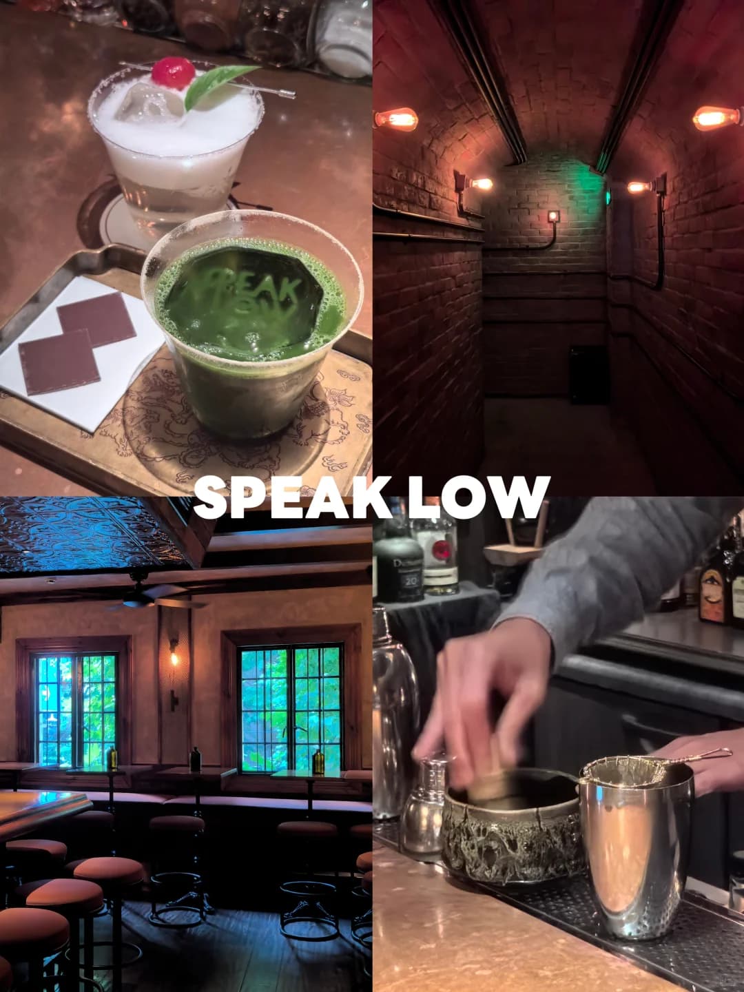 Niezwykłe wrażenia z koktajli w tajnym barze Speak Low w Szanghaju