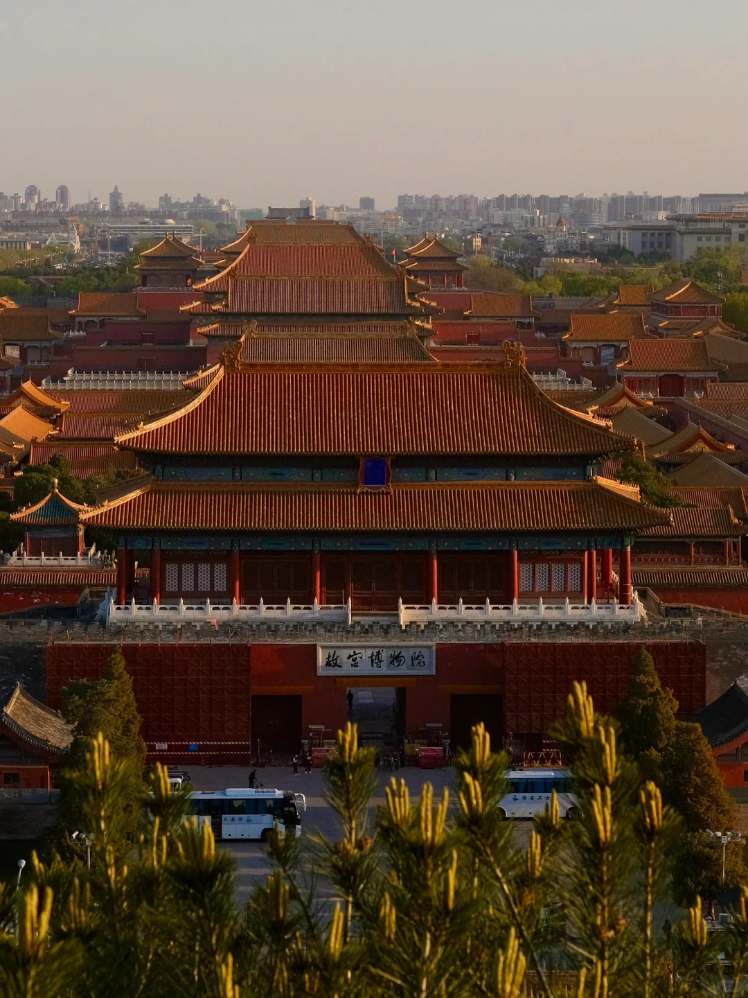 在北京花两块钱的绝佳体验,景山公园等你来探秘
